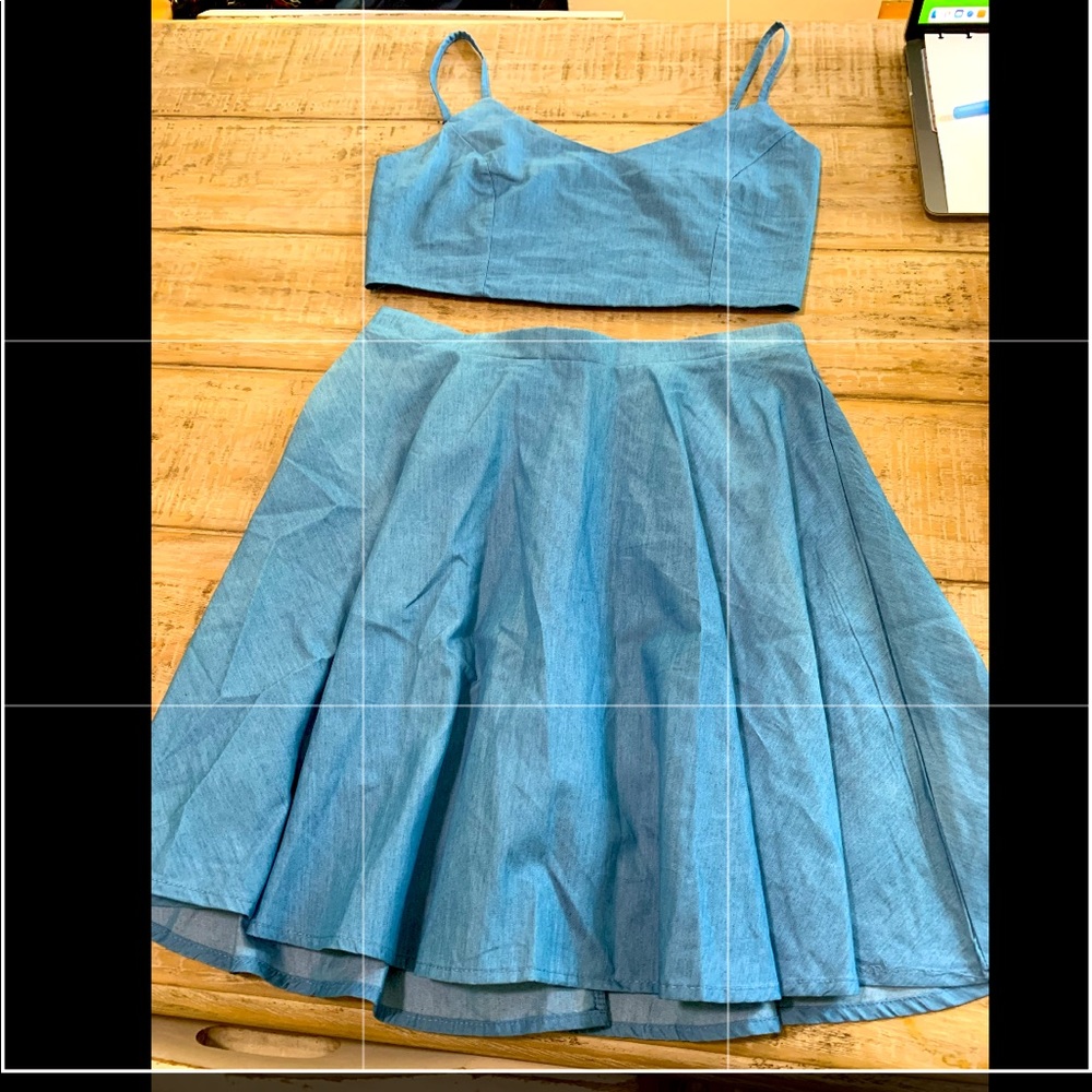 Zaful 2 piece jean outfit! Have to see to believe